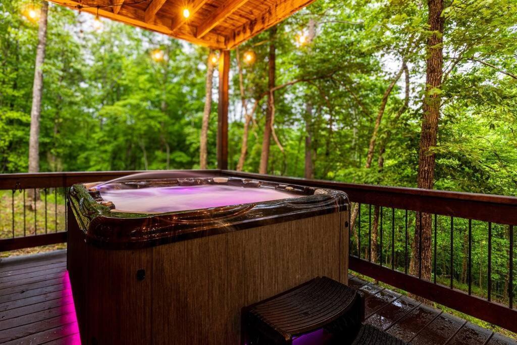 Luxe Family Cabin 8 Min To Downtown Блу Ридж Екстериор снимка